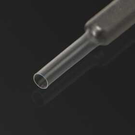 Schrumpfschlauch transparent 20mm Durchmesser 2:1 Meterware
