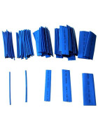 Schrumpfschlauch-Set blau 2mm - 20mm Durchmesser 111 teilig 10cm lang