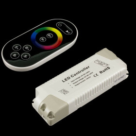 230V TOUCH RGB Controller f&uuml;r LED Streifen Band Leiste Stripe Lichtband Dimmer