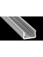 Profil Typ A flach 16 x 9,28 mm M&ouml;belprofil Aluminium