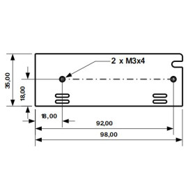 POS Netzteile 12V 1,25A Konstantspannung Metallgeh&auml;use Serie POS