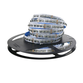 DEMODU® PREMIUM 24V LED Streifen RGB mehrfarbig bunt 5m 120 SMD/m 3535 IP20 dimmbar