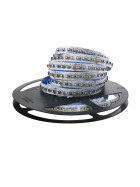 DEMODU® PREMIUM 24V LED Streifen RGB mehrfarbig bunt 5m 120 SMD/m 3535 IP20 dimmbar