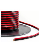 Kabel Zweiadrig Litze 0,14m² Rot Schwarz