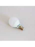 E14 5W LED Ball Lampe 4000K kleine Bauform wei&szlig; wie 40W neutralwei&szlig; Tageslicht 4 Watt Leuchtmittel Gl&uuml;hbirne