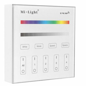 Mi-Light RGBW Fernbedienung Wandmontage B3 4 Zonen 2.4 Ghz