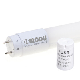 DEMODU® T8 LED Nano Röhre 150lm/w 18W 120cm neutralweiß 4000K wie 36W G13 Leuchtstoffröhre Ersatz