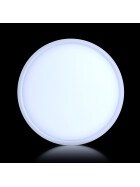 DEMODU® LUNA 24W LED Wand- und Deckenleuchte 30cm  weiß rund Lampe 150lm/W TÜV leistungsstark Lichtfarbe einstellbar CCT
