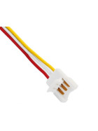CCT-LED Streifen Verbinder rot/weiß/gelb 3PIN 10mm max. 5A 14cm Kabel