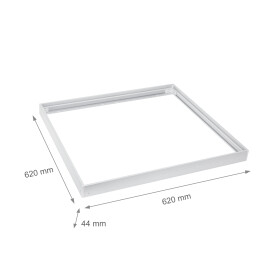 FRAME TO MOUNTED FIXTURE SURFACE LUMINAIRE  ALGINE 620X620MM