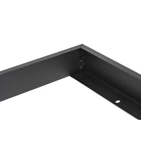 FRAME TO MOUNTED FIXTURE SURFACE LUMINAIRE  ALGINE LINE 600X600MM BLACK
