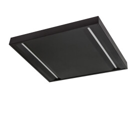 FRAME TO MOUNTED FIXTURE SURFACE LUMINAIRE  ALGINE LINE 600X600MM BLACK