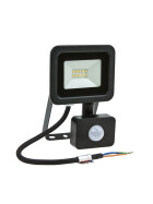 NOCTIS LUX 2 SMD 230V 10W IP44 NW black with sensor