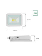 NOCTIS LUX 2 SMD 230V 10W IP65 NW white