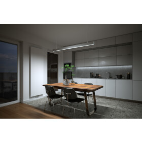 DEMODU® Stella V2 LED Design Pendelleuchte für Arbeitsplatz und Büroräume 200cm 60Watt 5000k