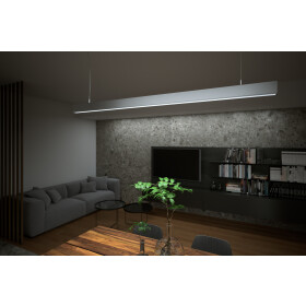 DEMODU® Stella V2 LED Design Pendelleuchte für Arbeitsplatz und Büroräume 200cm 60Watt 5000k