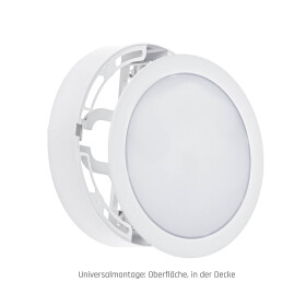 ALGINE 2IN1 SURFACE-RECESSED DOWNLIGHT 12W 1200LM NW 230V IP20 ROUND