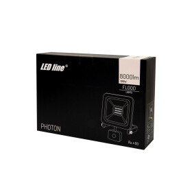 LED line® Fluter PHOTON 100W 8000lm 4000K PIR