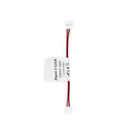 LED line® Stecker für LED-Streifen CLICK CONNECTOR doppelte 10 mm 2 PIN mit einem Kabel