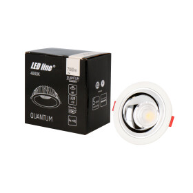 LED line® downlight 7W 700lm 4000K QUANTUM 1-10V