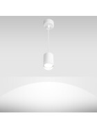LED line® Pendelleuchte GU10 weiß PIPE