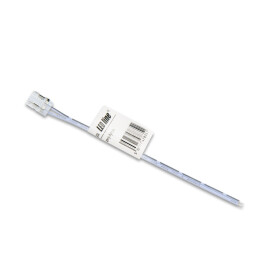 LED line® Stecker für LED COB-Streifen CLICK CONNECTOR single mit einem Kabel 10 mm 2 PIN