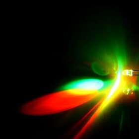 LED RGB 3mm wasserklar inkl. Widerstand hell 20° -...
