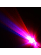4Pin LED RGB 5mm ansteuerbar wasserklar hell 20&deg; rot gr&uuml;n blau Farbwechsel - 10er-Pack