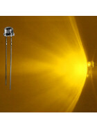 LED 5mm gelb weitwinkel 120&deg; inkl. Widerstand - 10er-Pack