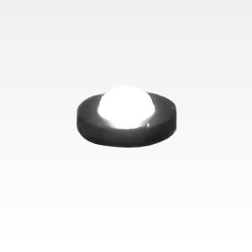 LED Halter schwarz plastik f&uuml;r 3mm LEDs