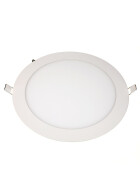 Ultraslim LED Panel 18W weiß rund Ø 22cm 3000K warmweiß Einbaustrahler Deckenlampe Lampe
