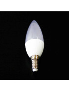 E14 3W LED Lampe 4000K wei&szlig; Kerzenform wie 40W neutralwei&szlig; Tageslicht 3 Watt