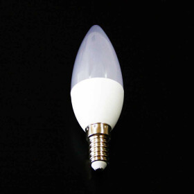 E14 5W LED Lampe 4000K wei&szlig; Kerzenform wie 50W...