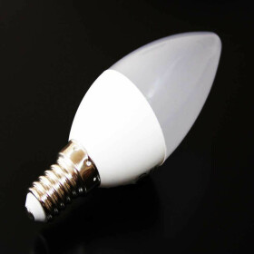 E14 5W LED Lampe 3200K warmweiß Kerzenform wie 50W Warm-weiß 5 Watt