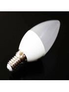 E14 5W LED Lampe 3200K warmwei&szlig; Kerzenform wie 50W Warm-wei&szlig; 5 Watt