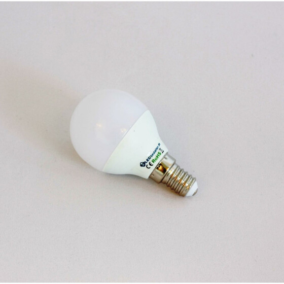 E14 5W LED Ball Lampe 4000K kleine Bauform wei&szlig; wie 40W neutralwei&szlig; Tageslicht 4 Watt Leuchtmittel Gl&uuml;hbirne