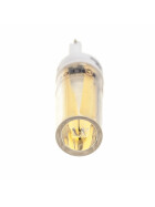 LED Filament G9 Leuchtmittel 3W warmwei&szlig; Retro 3000K wie 25W kleine Bauform, Halogenersatz, Lampe