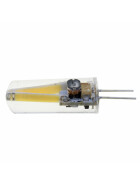 G4 2W LED Filament Retro Zylinder Stiftsockel 12V DC Weiß AC / DC