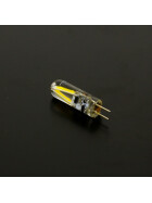 G4 2W LED Filament Retro Zylinder Stiftsockel 12V DC Weiß AC / DC