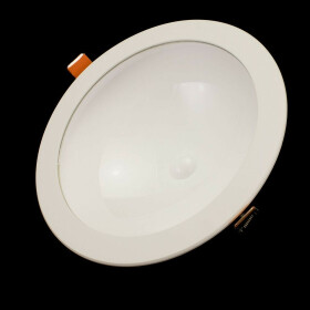 24W weiße runde LED UFO indirekte Deckenlampe, Einbaustrahler Ø 18cm 3200K warmweißes Licht, Lampe, Leuchte, Einbauspot, Spot