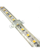 Halter / Halterung für 13mm 230V LED Streifen, Leiste, Strip SMD