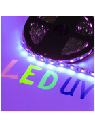 DEMODU® PREMIUM 12V LED Streifen UV 390-400nm 5m 60 SMD/m 5050 IP20 dimmbar