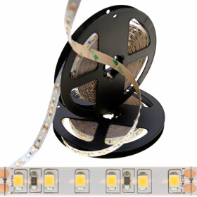 DEMODU® ECO 24V LED Streifen verschiedene weiße Farben IP20 sehr hell 600 SMD 2835 120 LED/m dimmbar