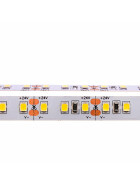DEMODU® PREMIUM 24V LED Streifen weiße Farbtöne 5m Rolle IP20 sehr hell 2835 SMD 120/m selbstklebend dimmbar