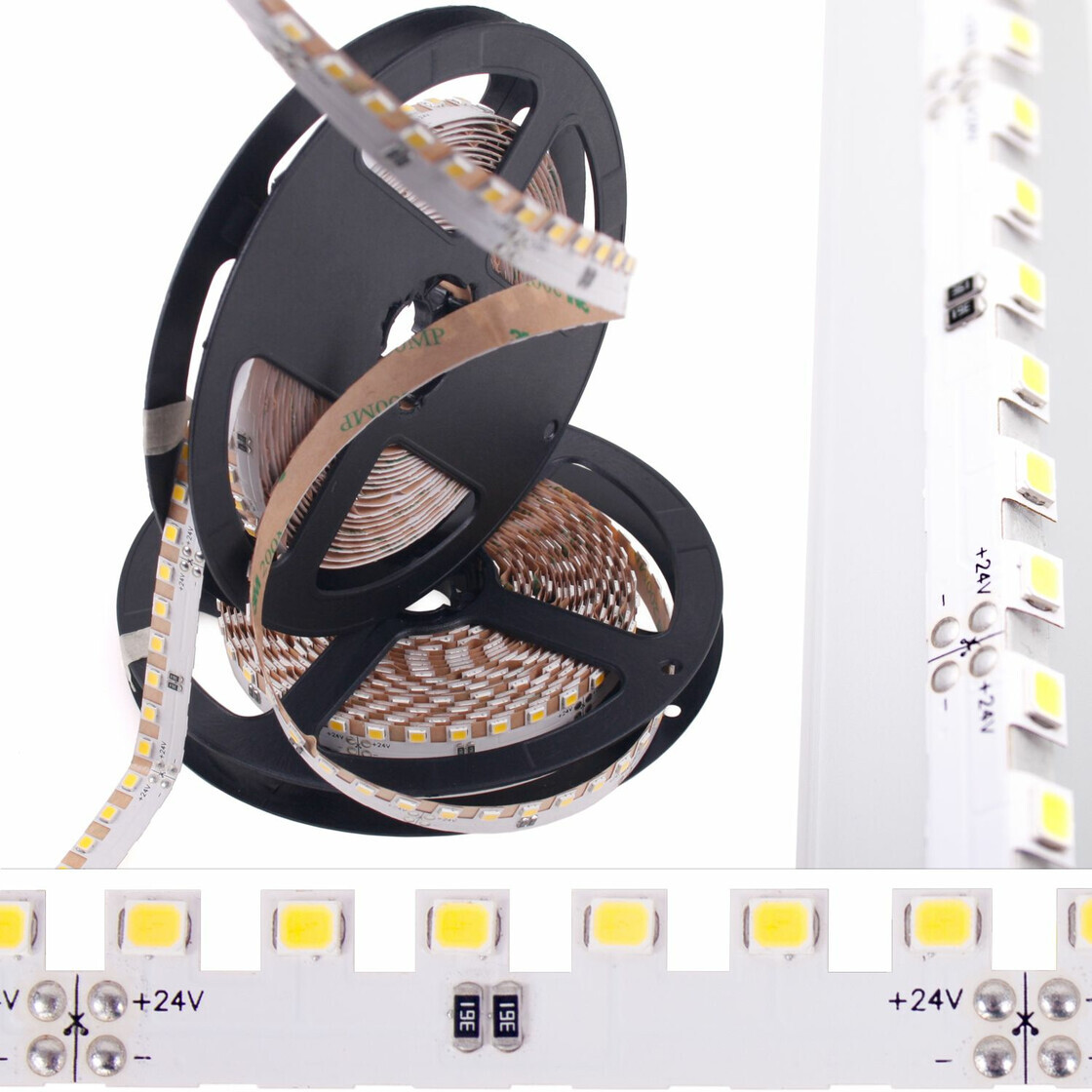 DEMODU® Premium 24V LED Sägezahn Weiß 5m Rolle 960 Lumen pro Meter IP,  21,99 €