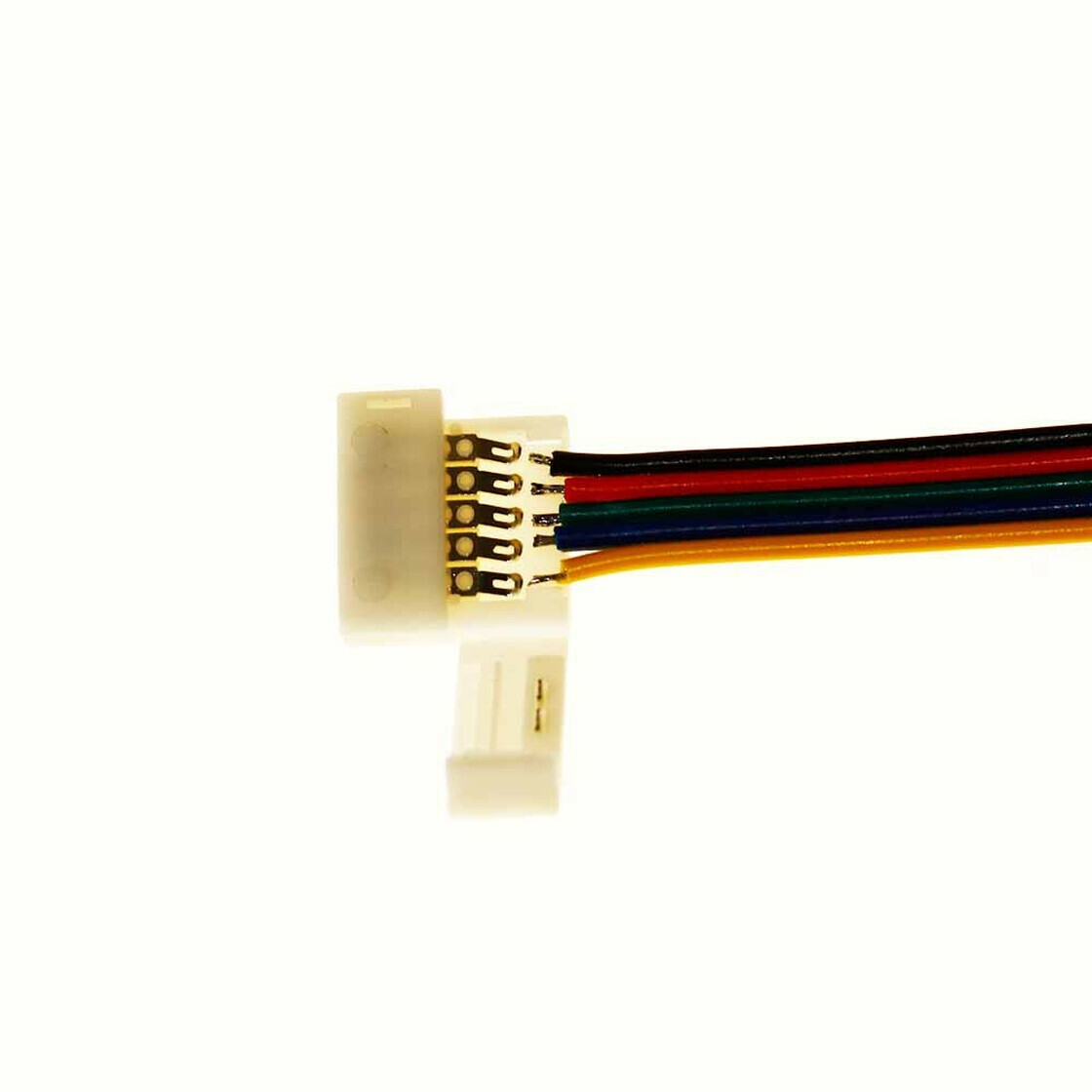 RGBW-Kabel 5-adrig, schwarz (4x0,25qmm & 1x0,8qmm)