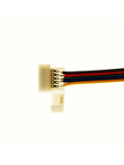 5 adrig LED RGBW Kabel Litze StripsVerbindungskabel Verl&auml;ngerungskabel Meter