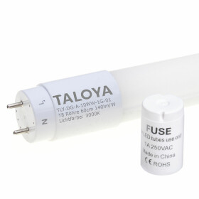 LED T8 Nano Röhre verschiedene Längen 140lm/W Retrofit A++ 300° Abstrahlwinkel einseitige Einspeisung Leuchtstoffröhre Ersatz