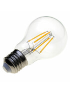 Taloya HX6018 A60 LED E27 Filament Leuchte EEK A+ Retro Classic Birnenform ø 60mm x 106mm Birne Lampe Glühbirne Ersatz