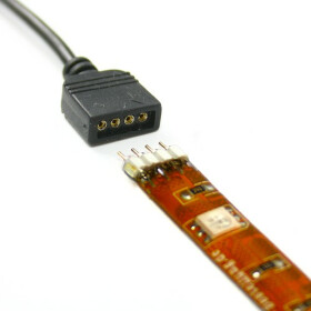 10cm Verbindungskabel f&uuml;r 12V und 24V SMD LED RGB Streifen
